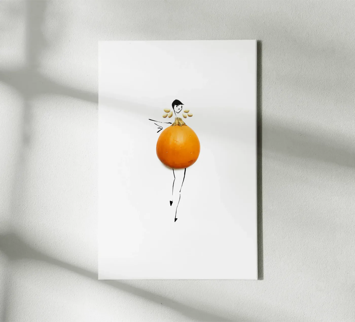 Pumpkin tela da Gretchen Roehrs