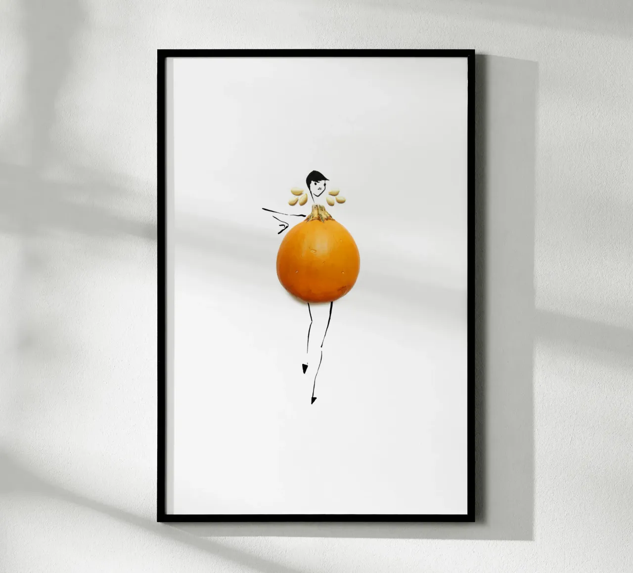 Pumpkin hahnemühle by Gretchen Roehrs