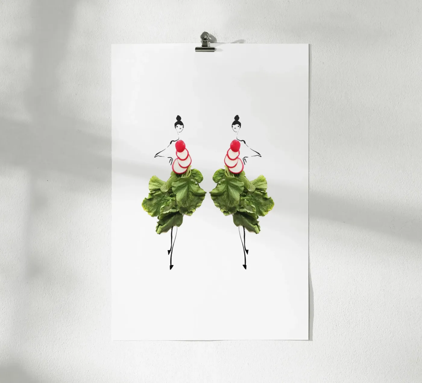Radish Duo poster da Gretchen Roehrs