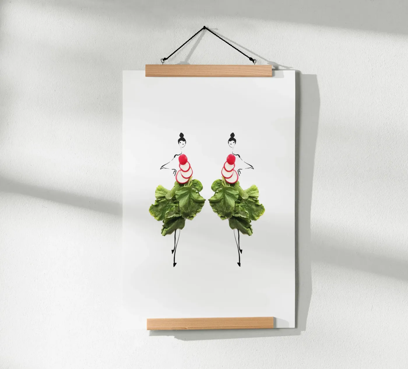 Radish Duo poster da Gretchen Roehrs