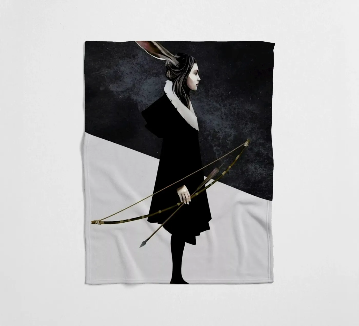 The Hunt fleecedeken van Ruben Ireland