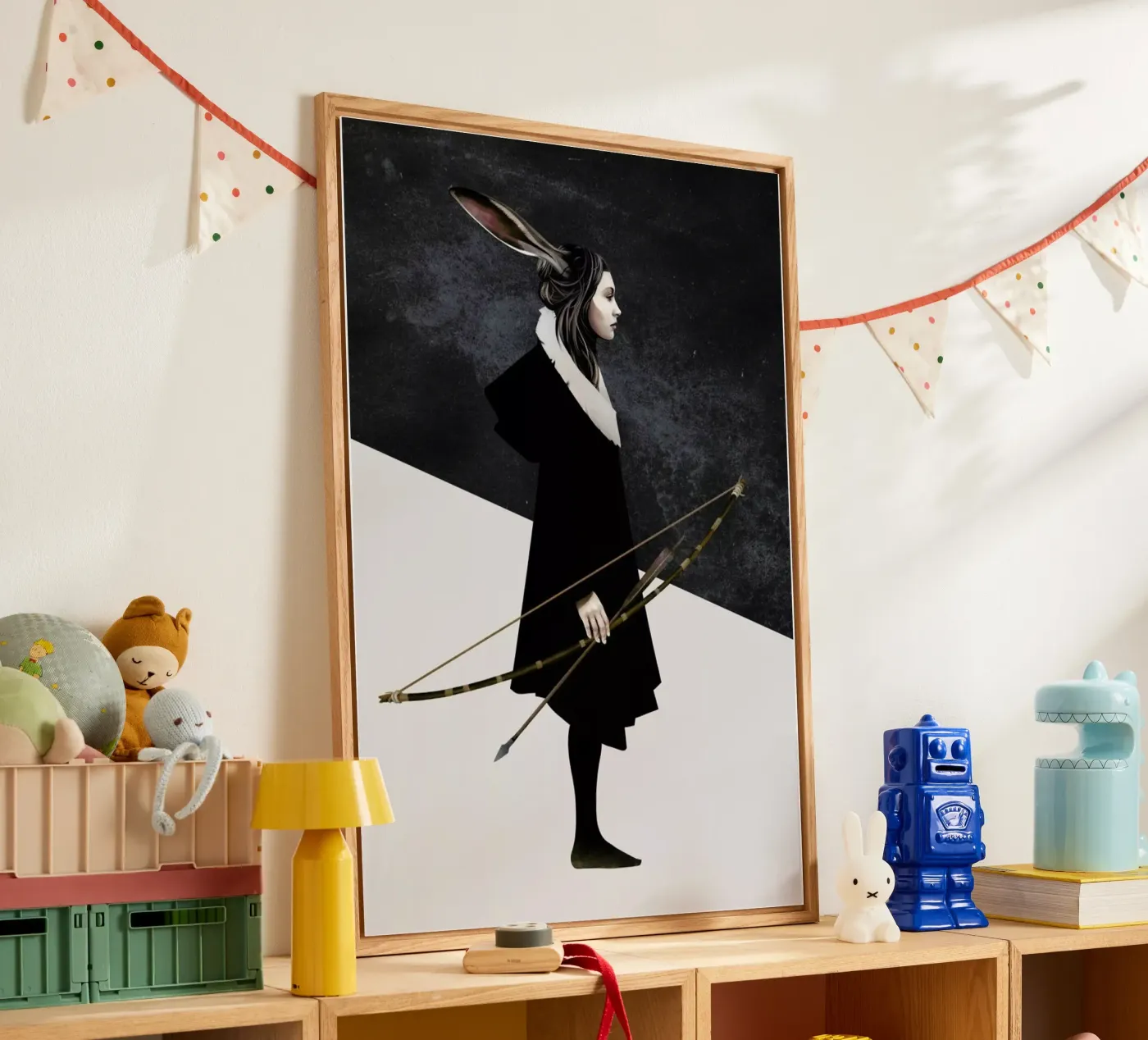 The Hunt acrylic glass by Ruben Ireland