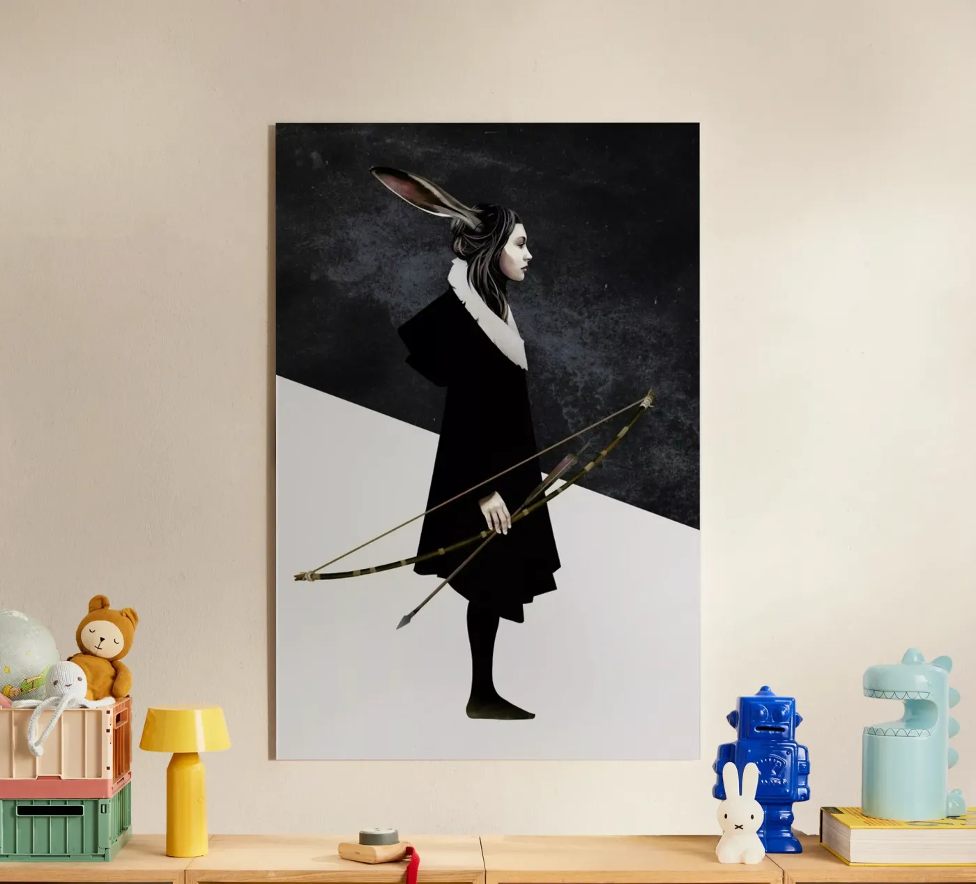The Hunt acrylic glass by Ruben Ireland