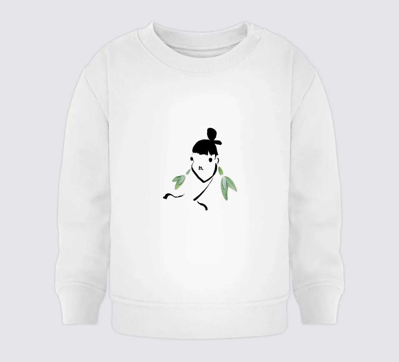 Sage felpa neonato da Gretchen Roehrs