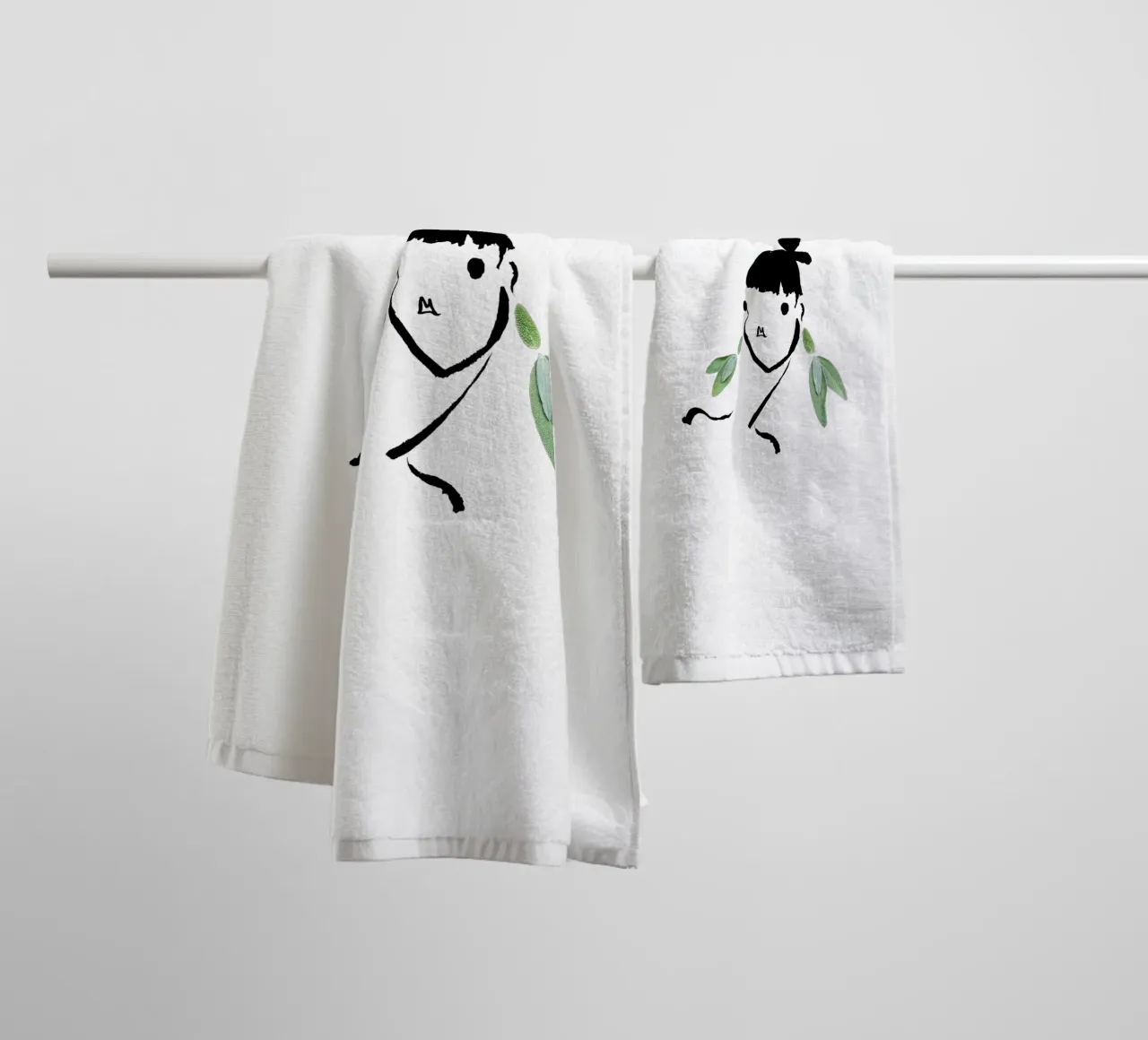 Sage asciugamano da bagno da Gretchen Roehrs