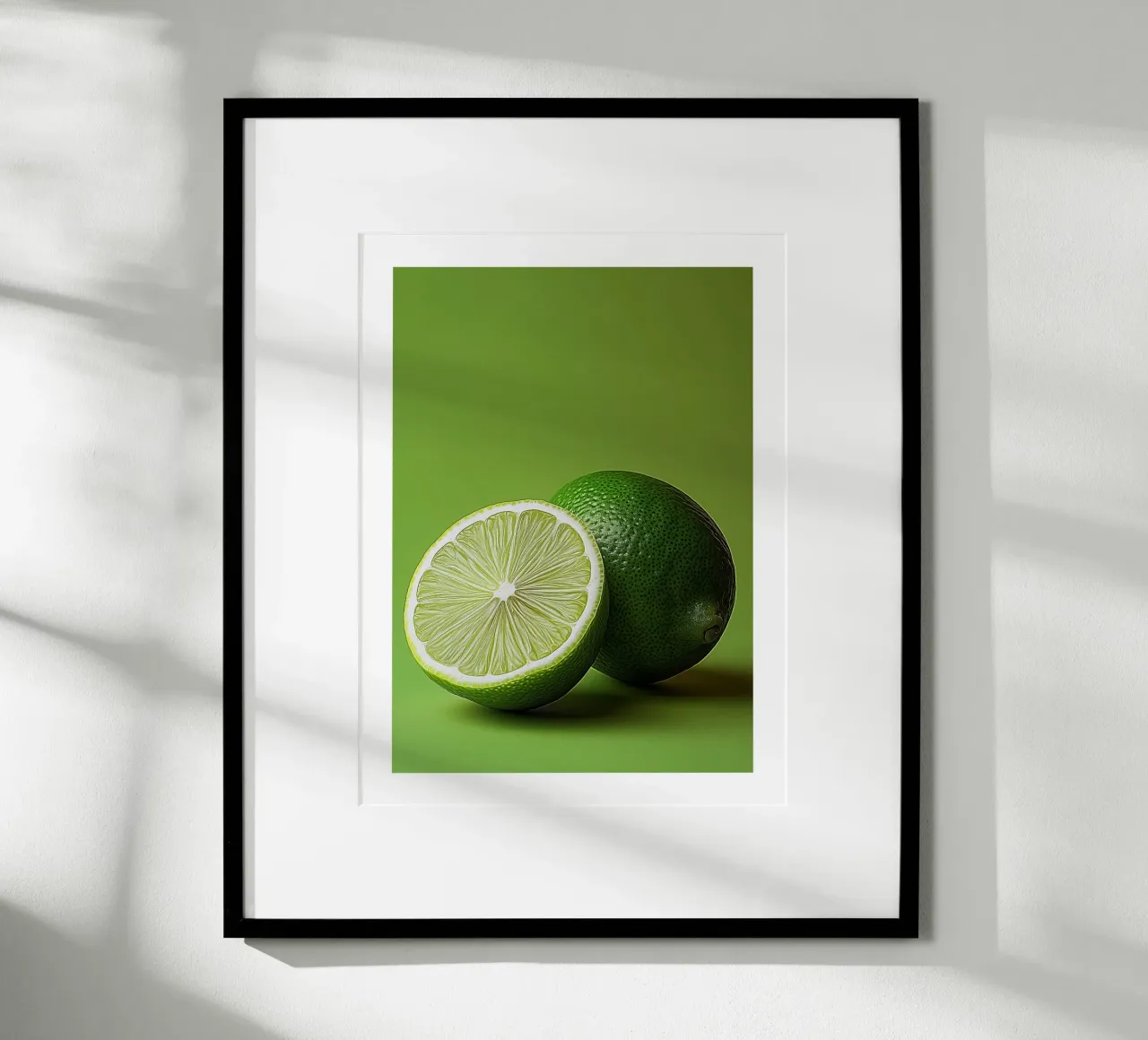 Citron vert minimaliste poster da Spice & Style