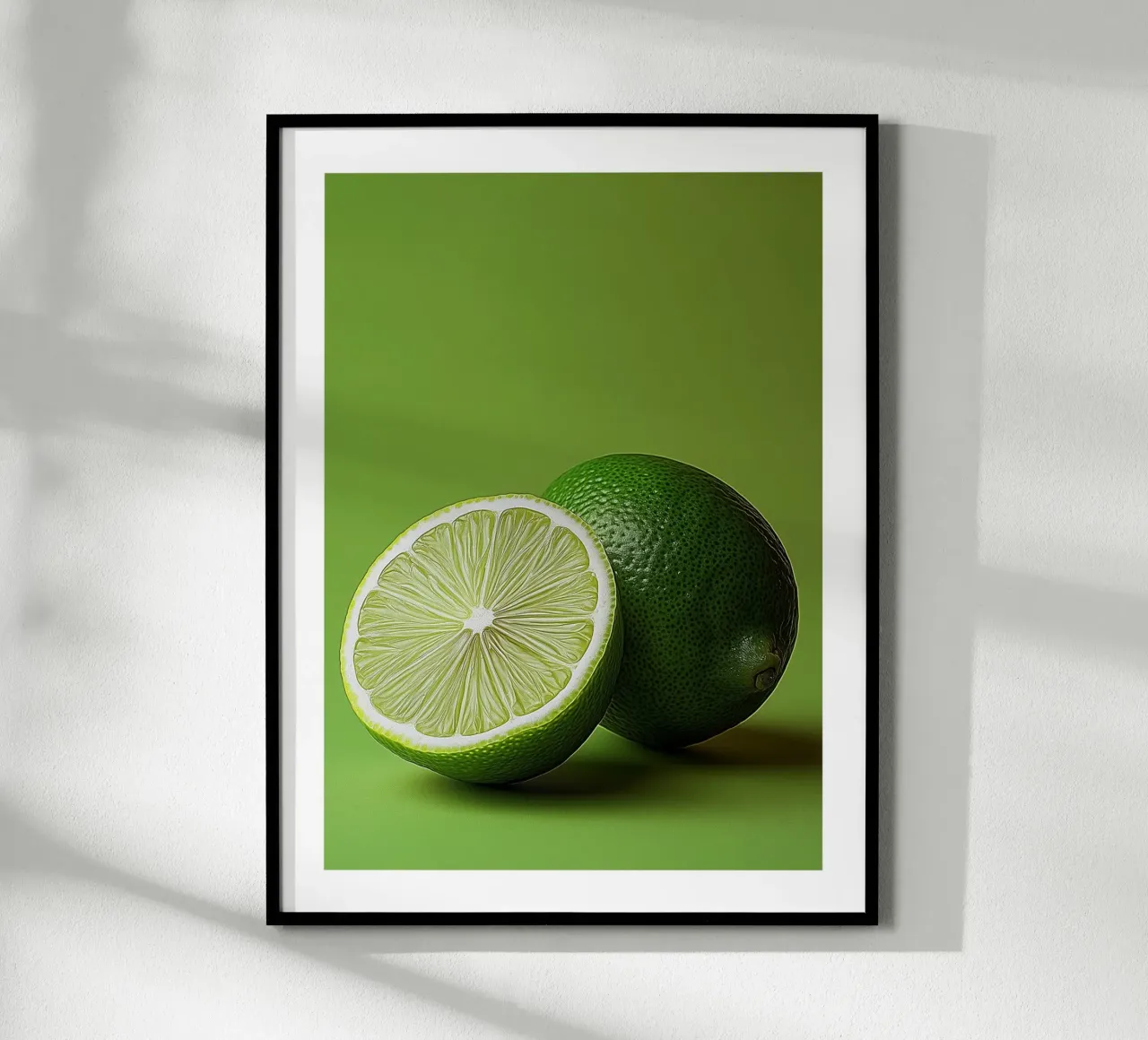 Citron vert minimaliste poster da Spice & Style