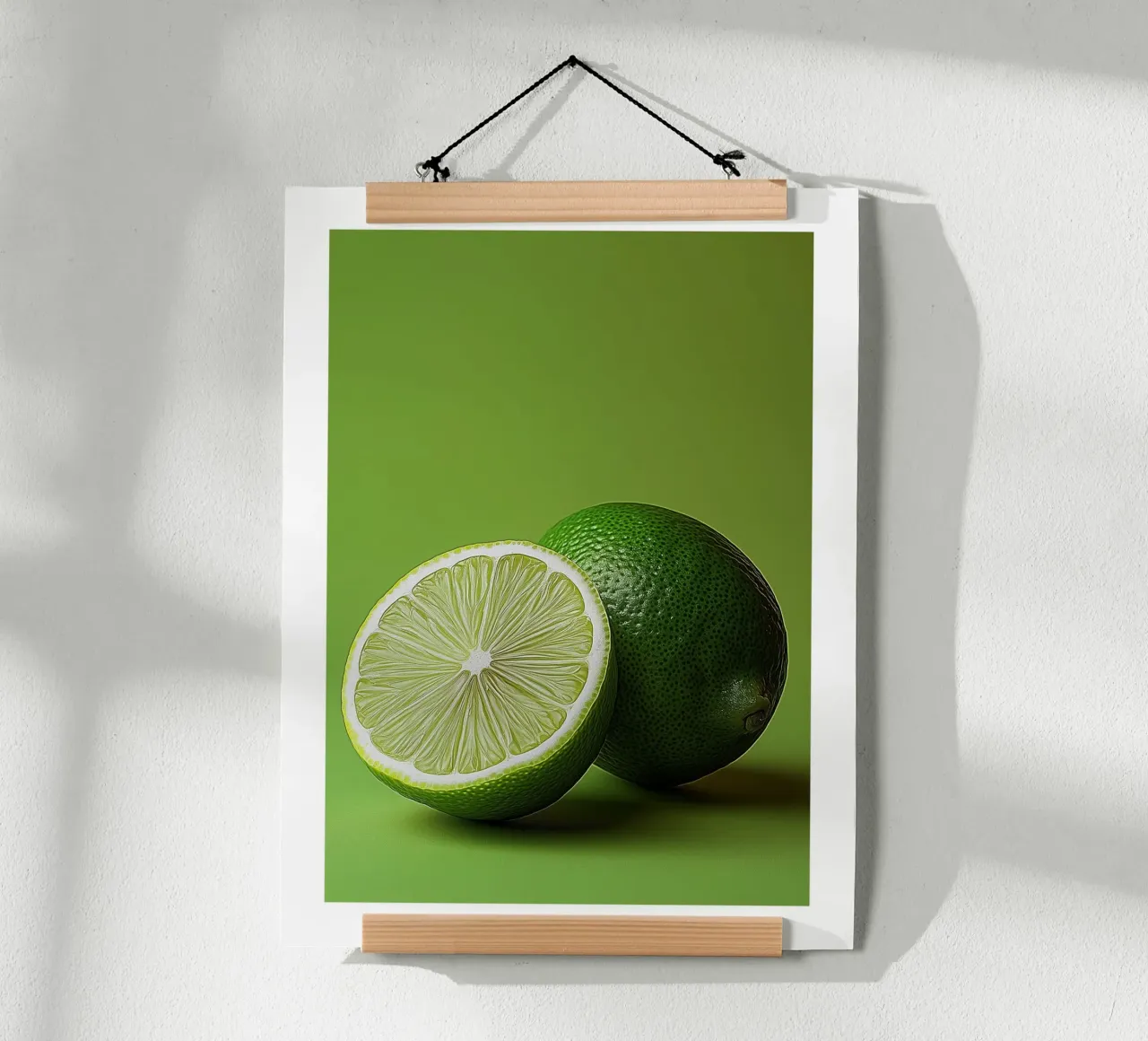 Citron vert minimaliste poster da Spice & Style