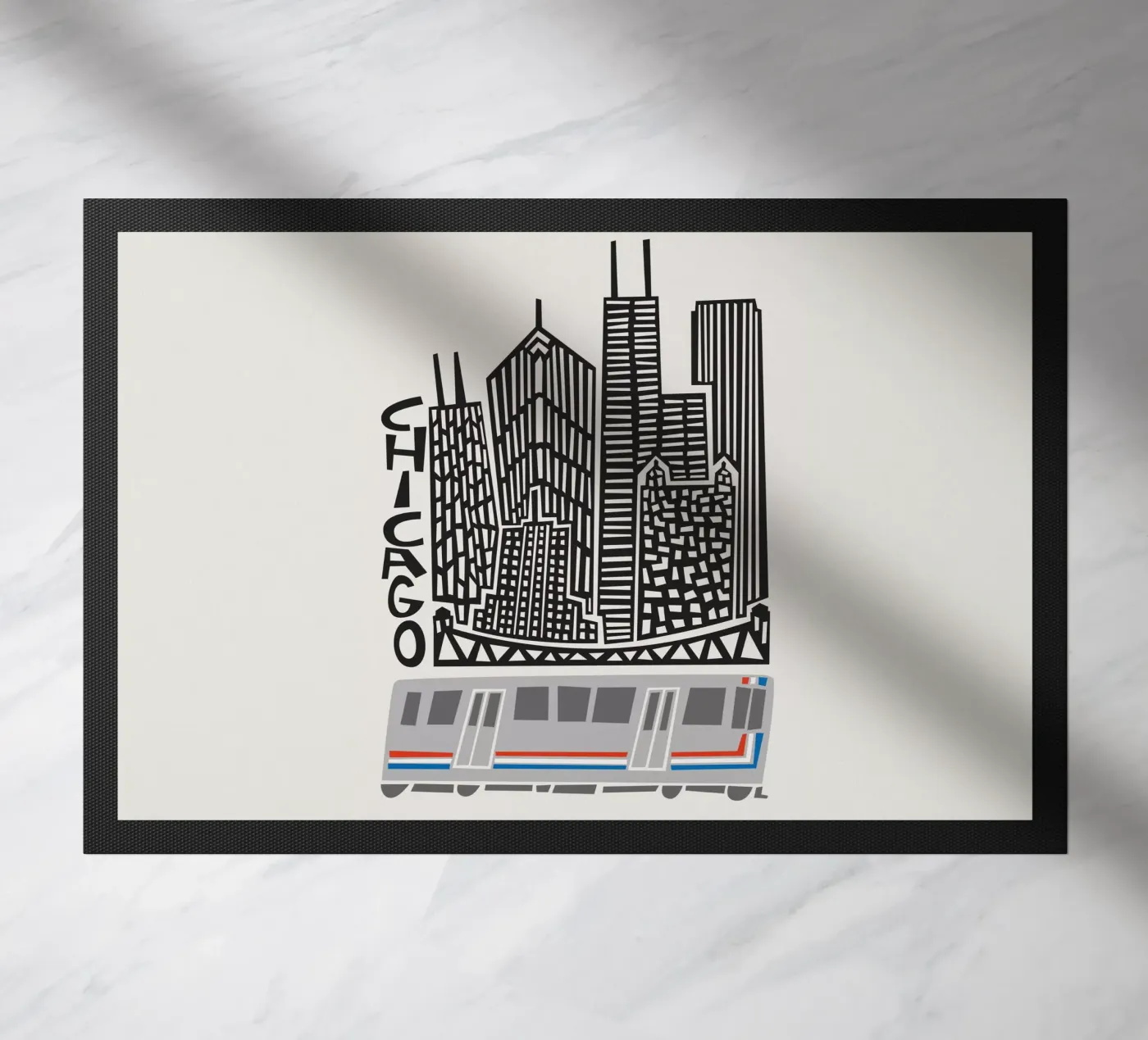 Chicago City paillasson de Fox & Velvet
