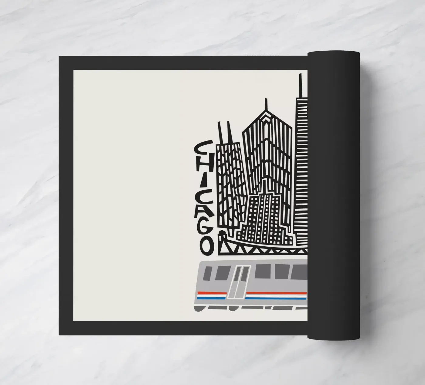 Chicago City paillasson de Fox & Velvet