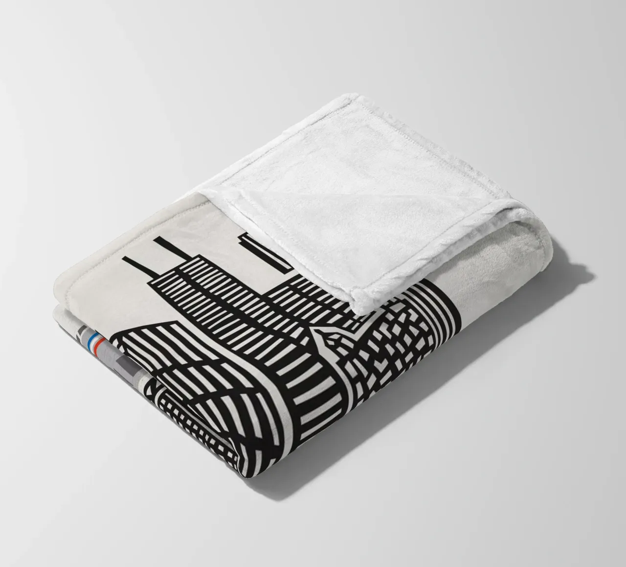 Chicago fleecedeken van Fox & Velvet