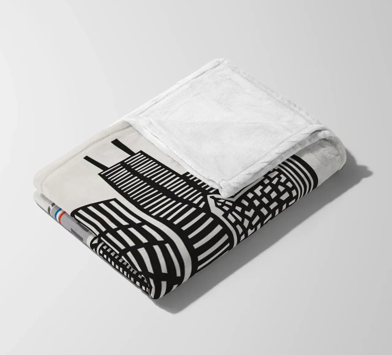 Chicago fleecedeken van Fox & Velvet