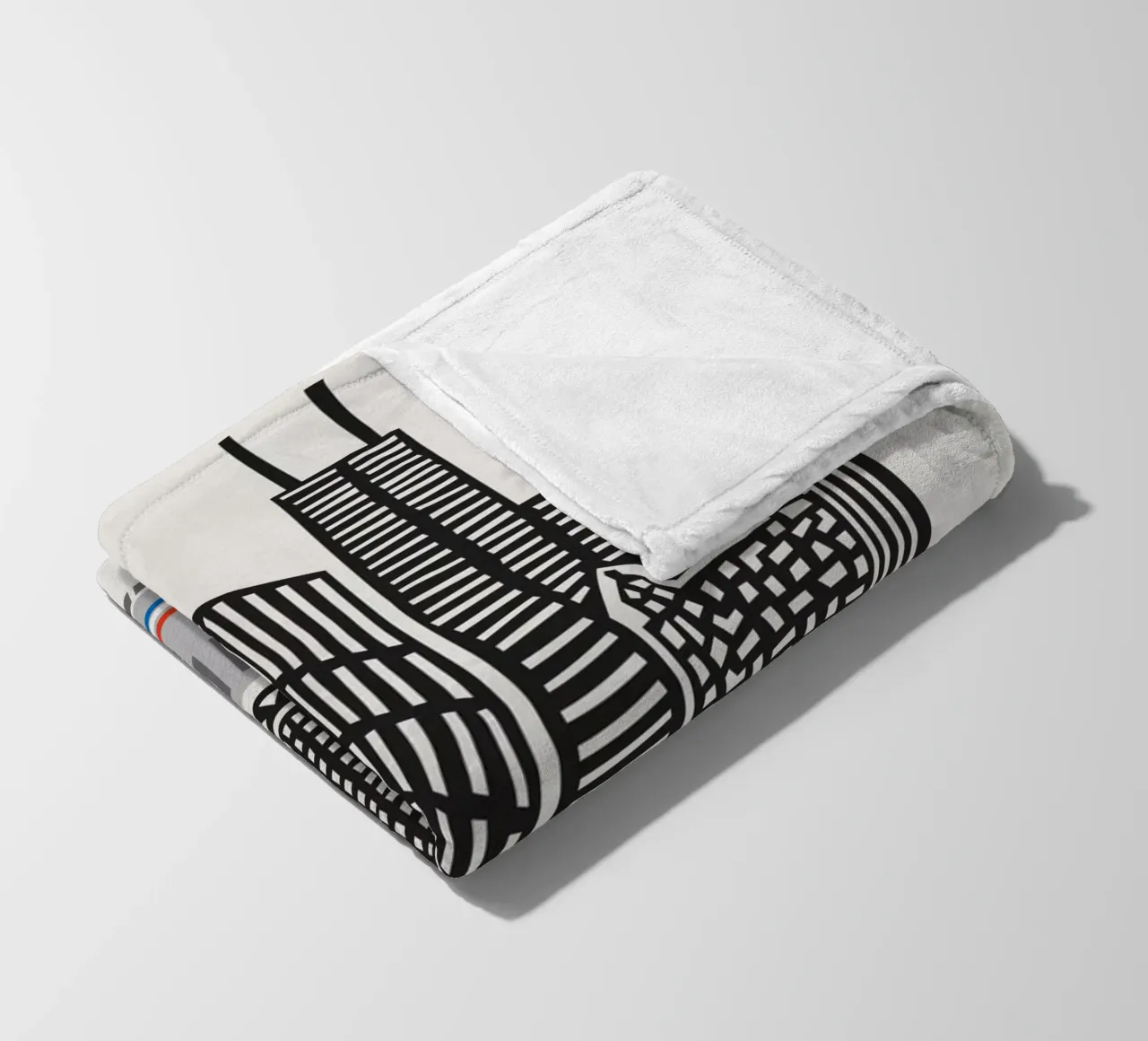 Chicago fleecedeken van Fox & Velvet