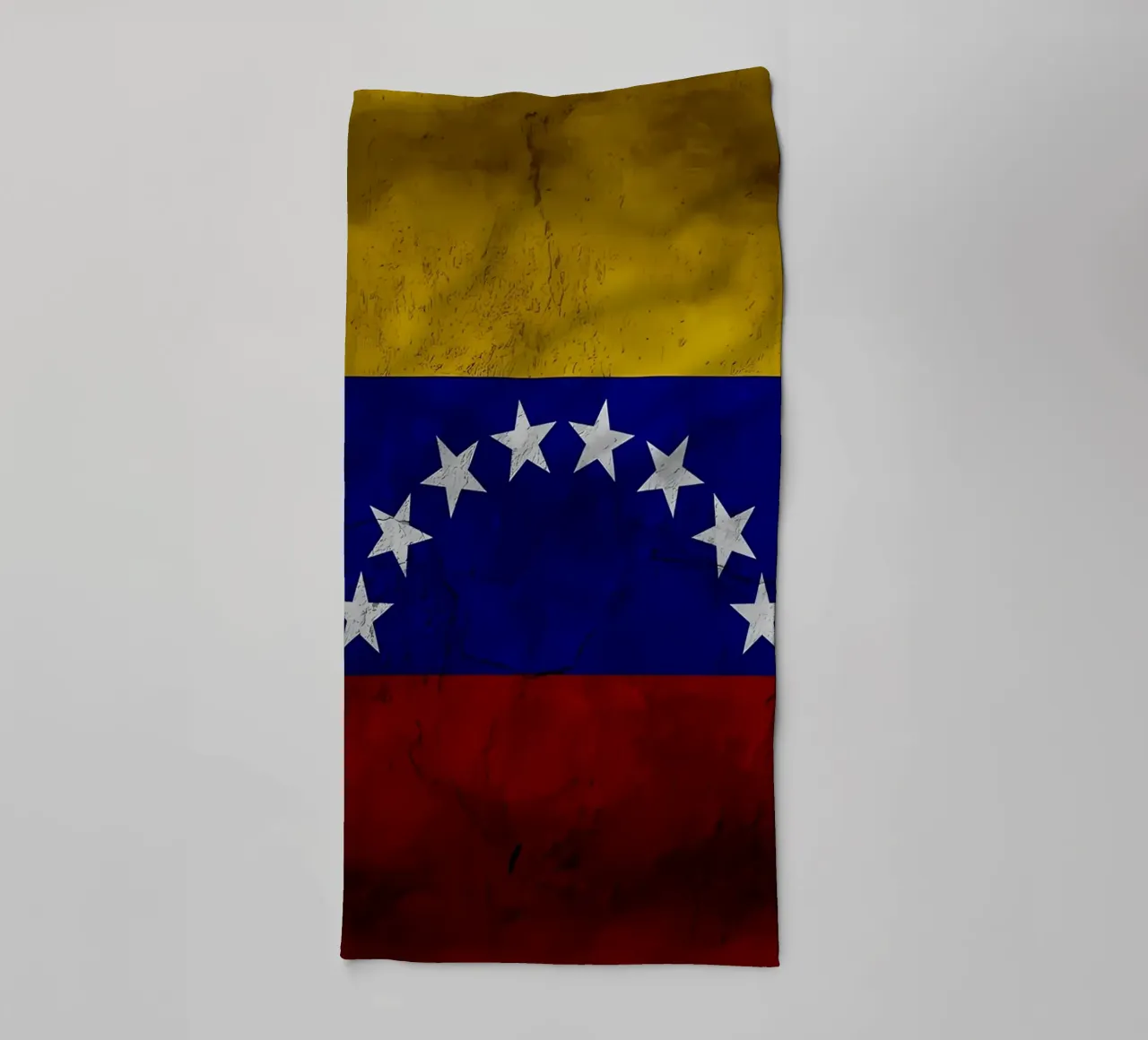 Venezuela vintage flag towel by Joshua A Holmes