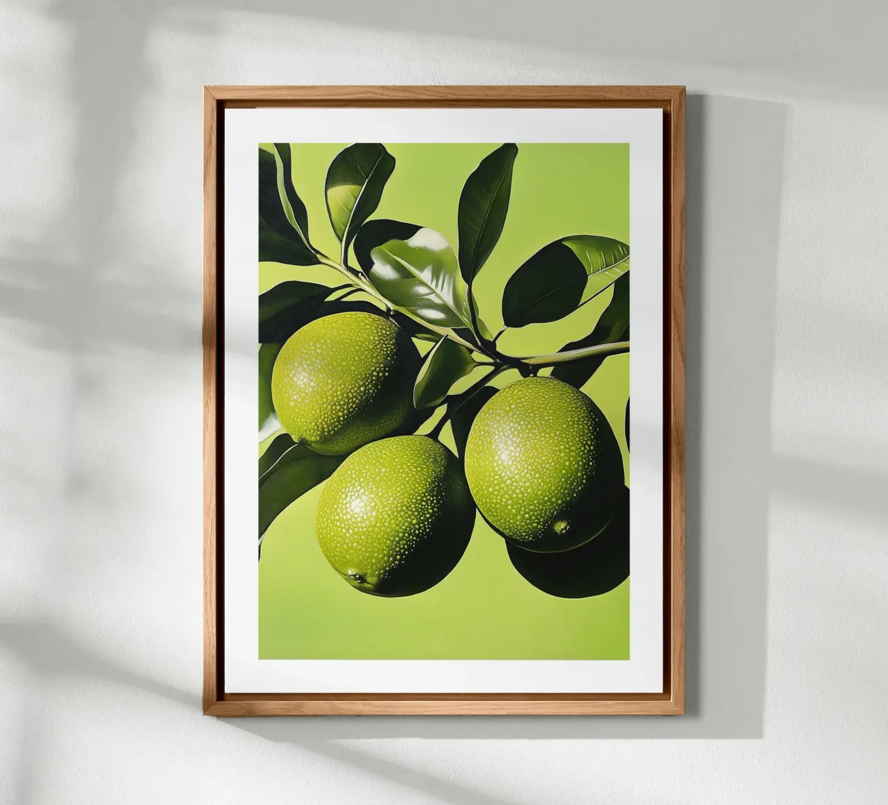 Rametto di lime alluminio dibond da Spice & Style