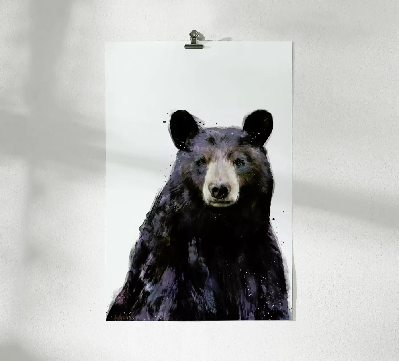 Black Bear poster de Amy Hamilton