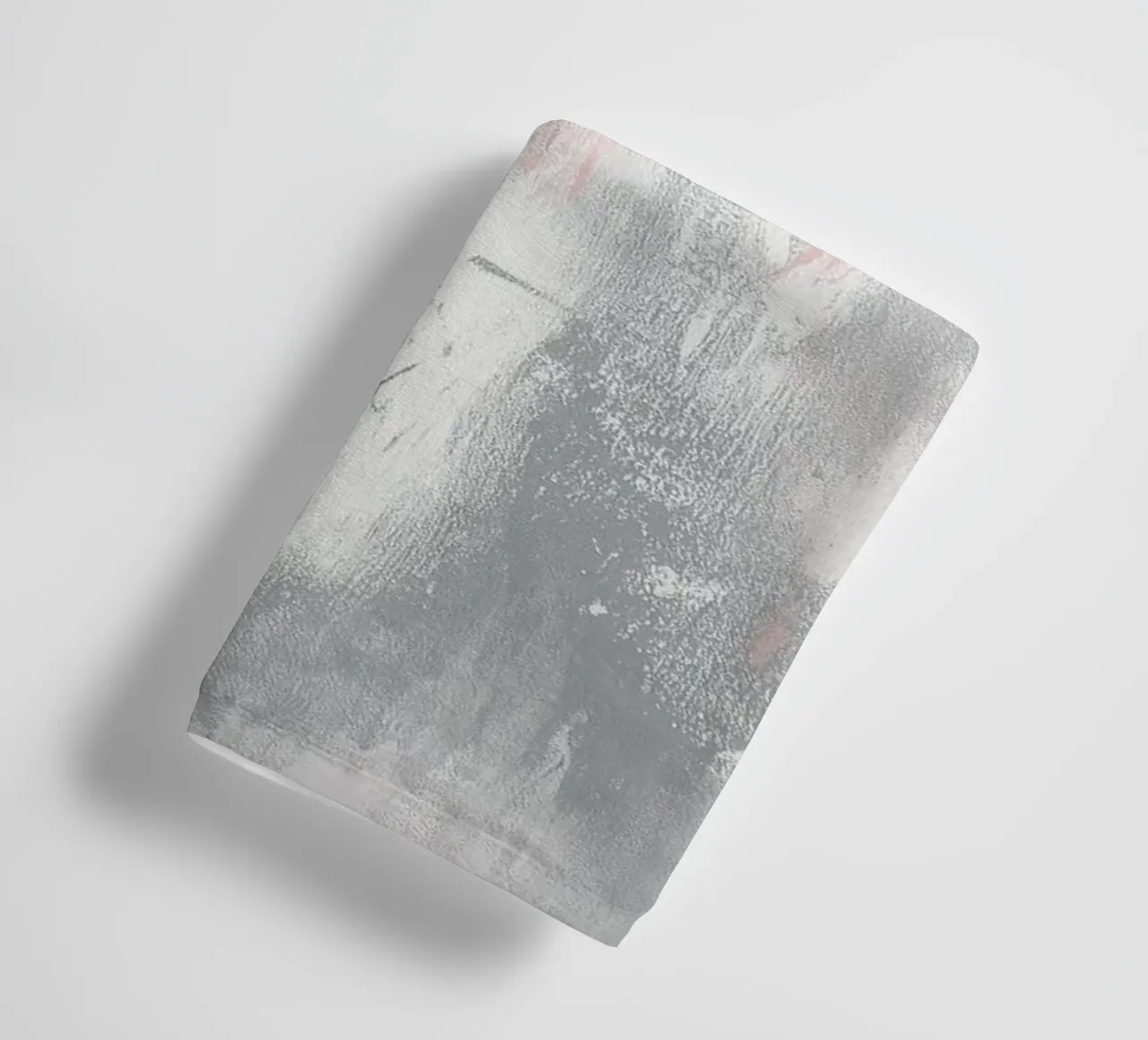 Pink grunge with colour gradient towel by Carinaprint