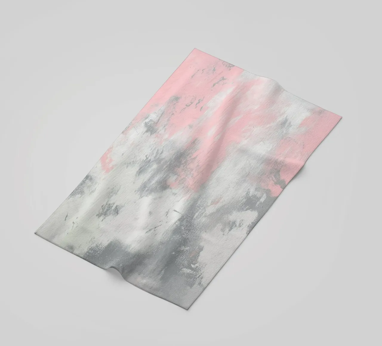 Rosa grunge con sfumatura di colore telo mare da Carinaprint