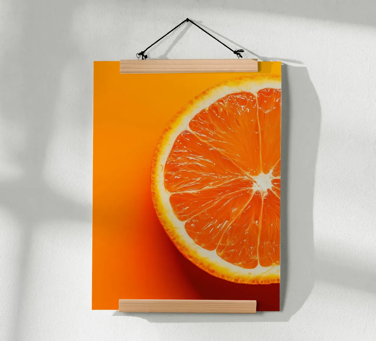 Sappige sinaasappel poster van Spice & Style