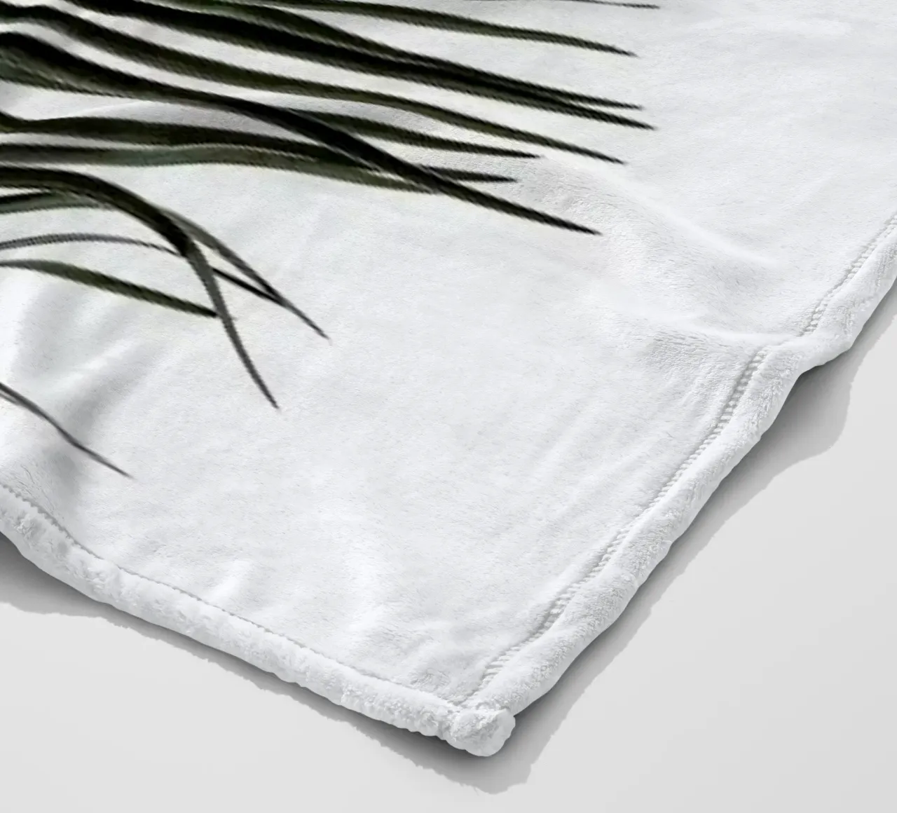 Leaf Study 3 fleecedeken van Shot By Clint