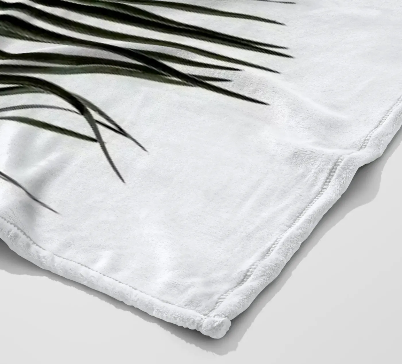 Leaf Study 3 fleece blanket by Shot By Clint