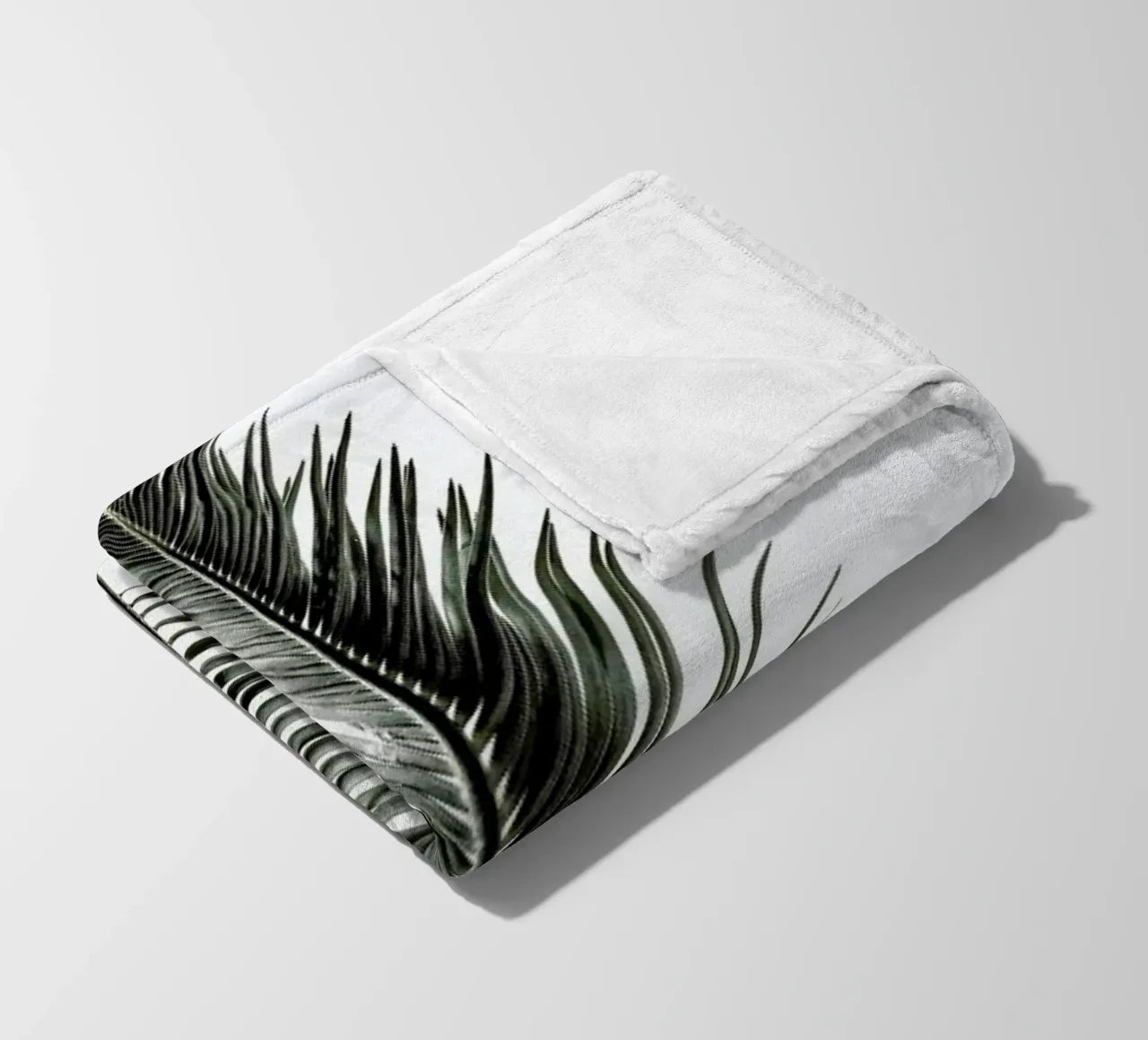 Leaf Study 3 fleecedeken van Shot By Clint