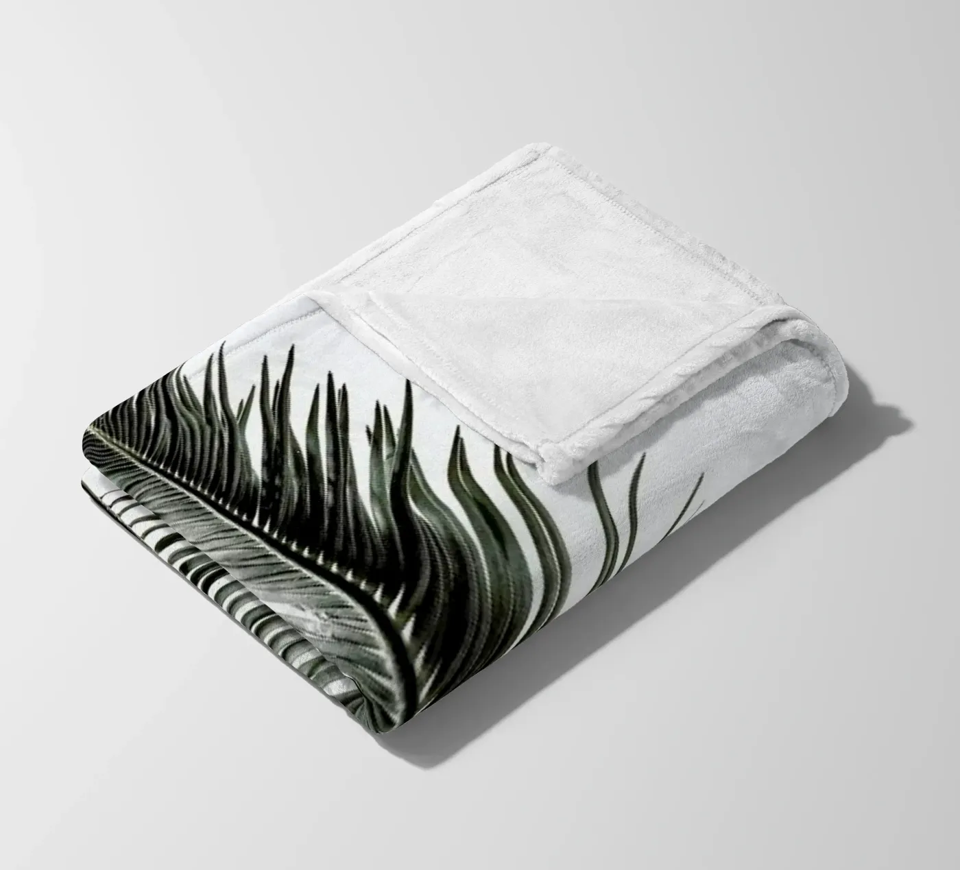 Leaf Study 3 fleece blanket by Shot By Clint