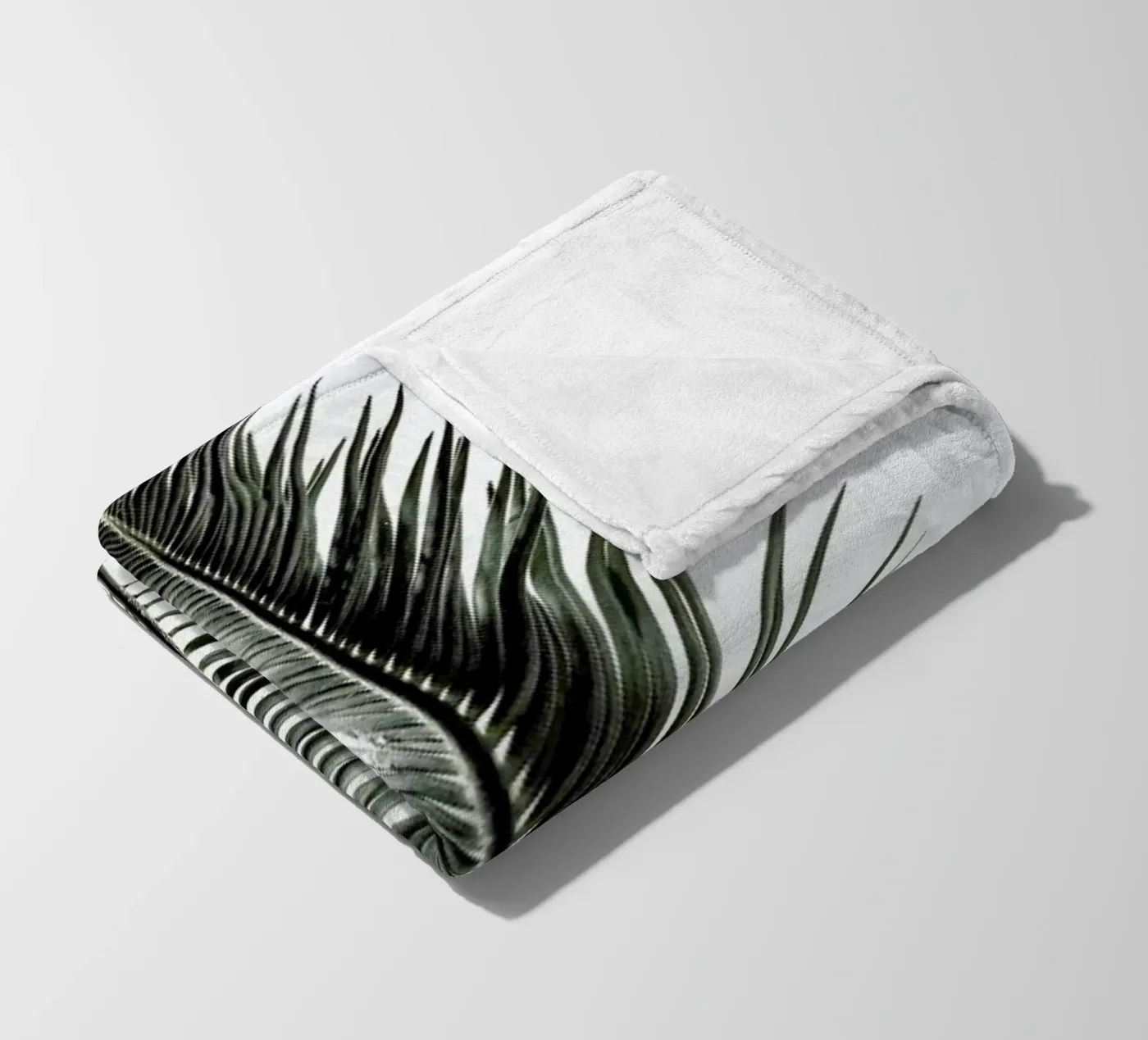 Leaf Study 3 fleece blanket by Shot By Clint