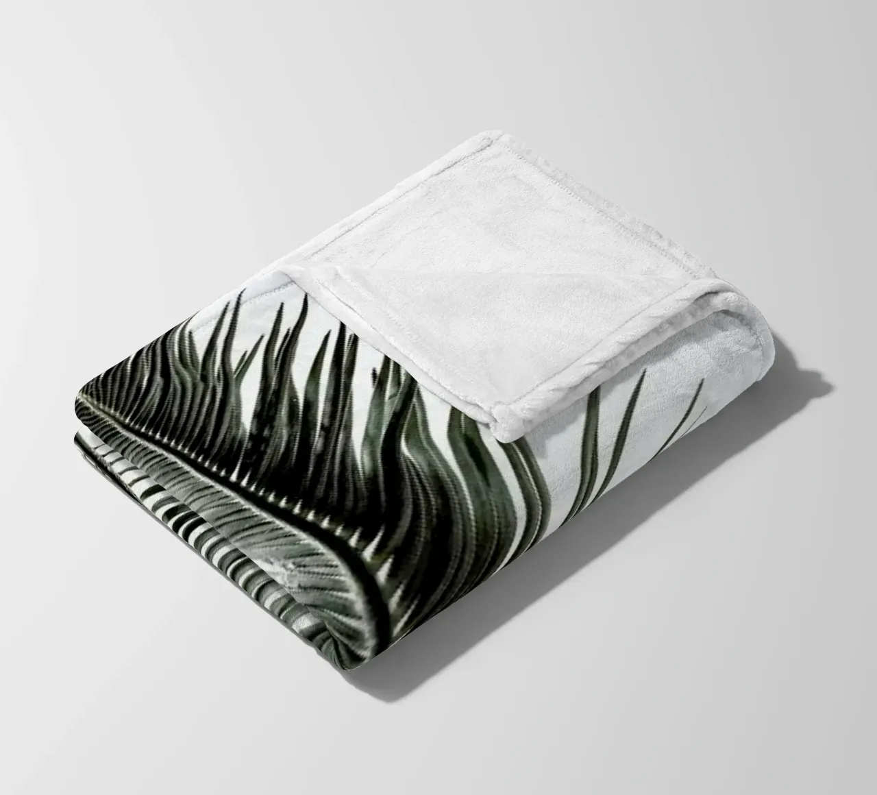 Leaf Study 3 fleecedeken van Shot By Clint