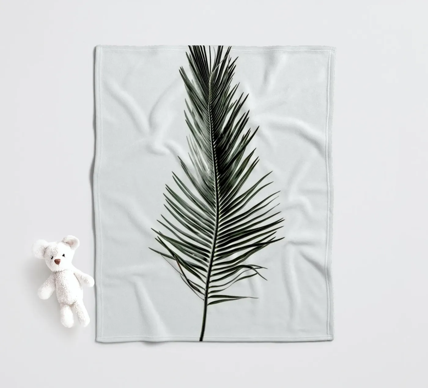 Leaf Study 3 fleece blanket by Shot By Clint