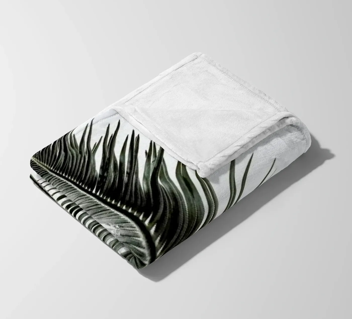 Leaf Study 3 fleece blanket by Shot By Clint