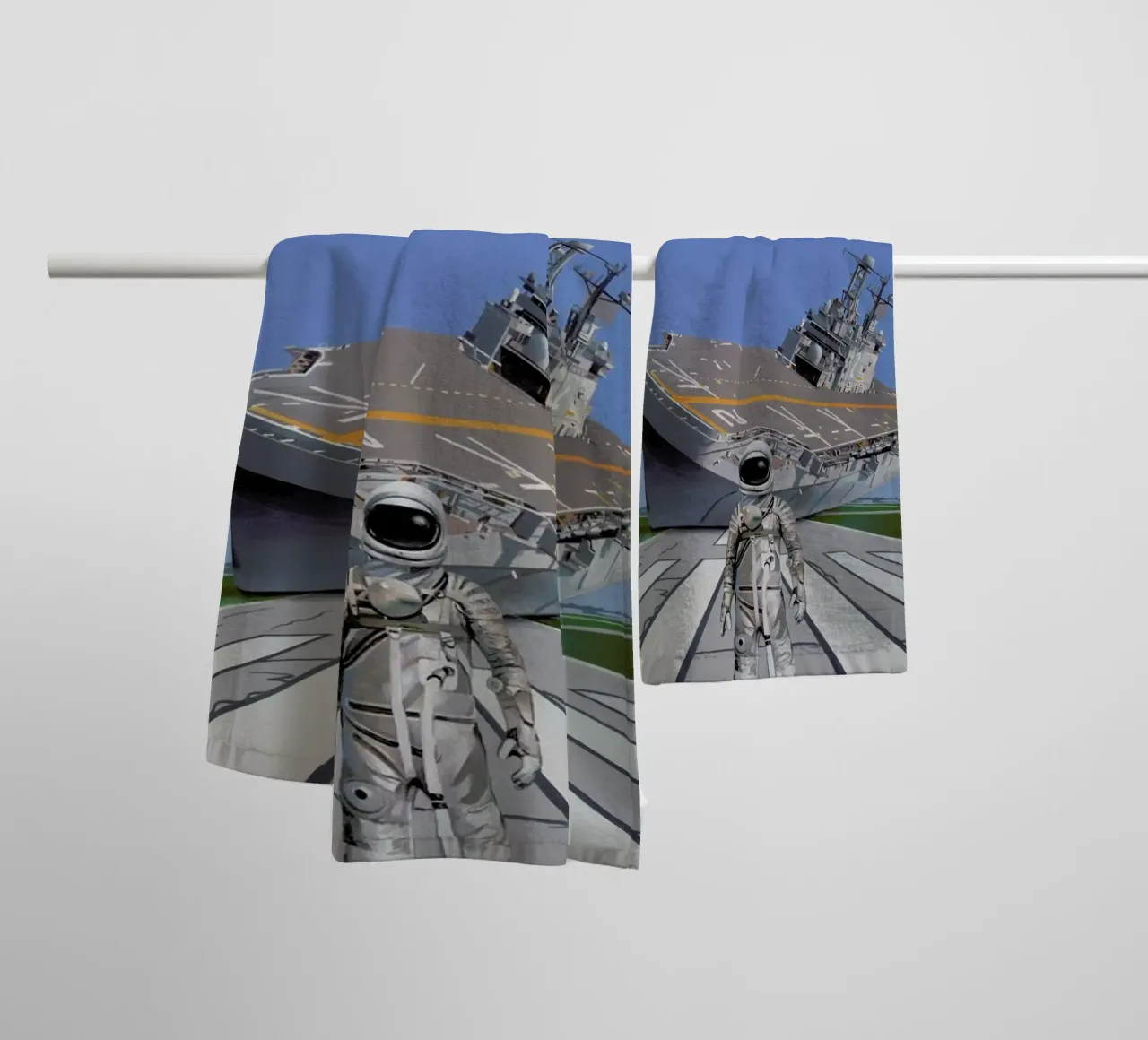 The Runway asciugamano da bagno da Scott Listfield