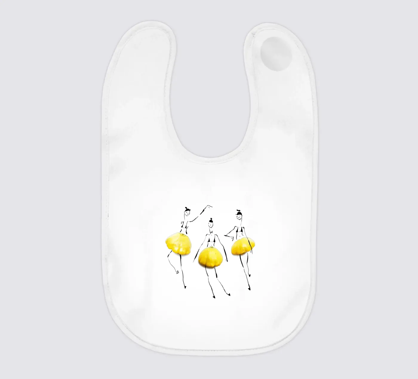 Squash Rockets bavaglino da Gretchen Roehrs