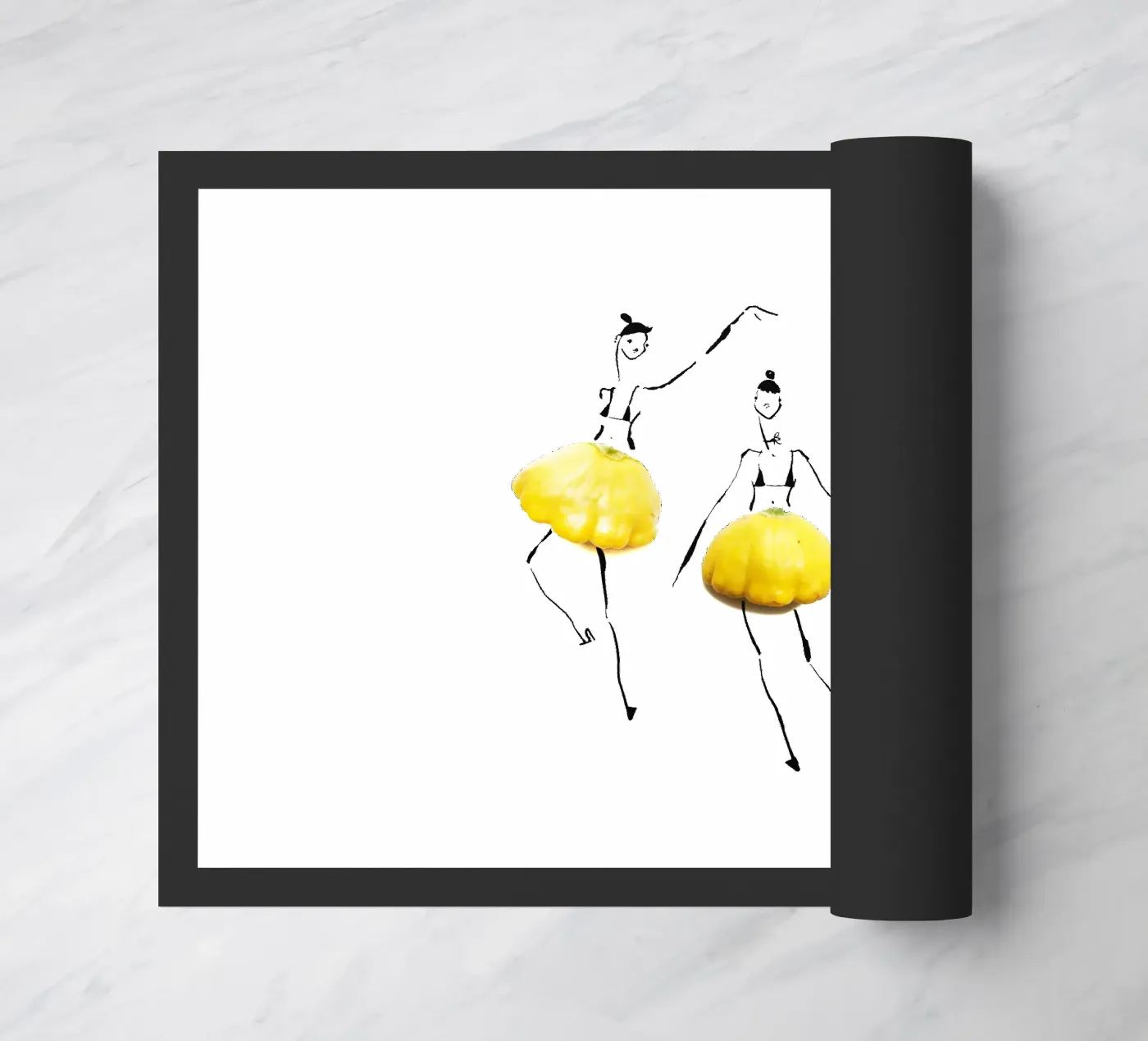 Squash Rockets zerbino da Gretchen Roehrs