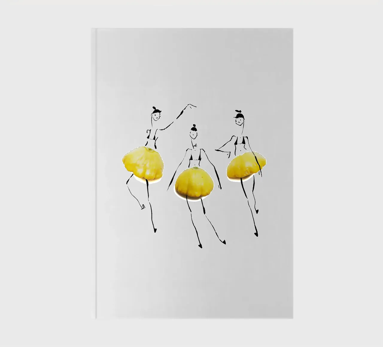 Squash Rockets notebook by Gretchen Roehrs