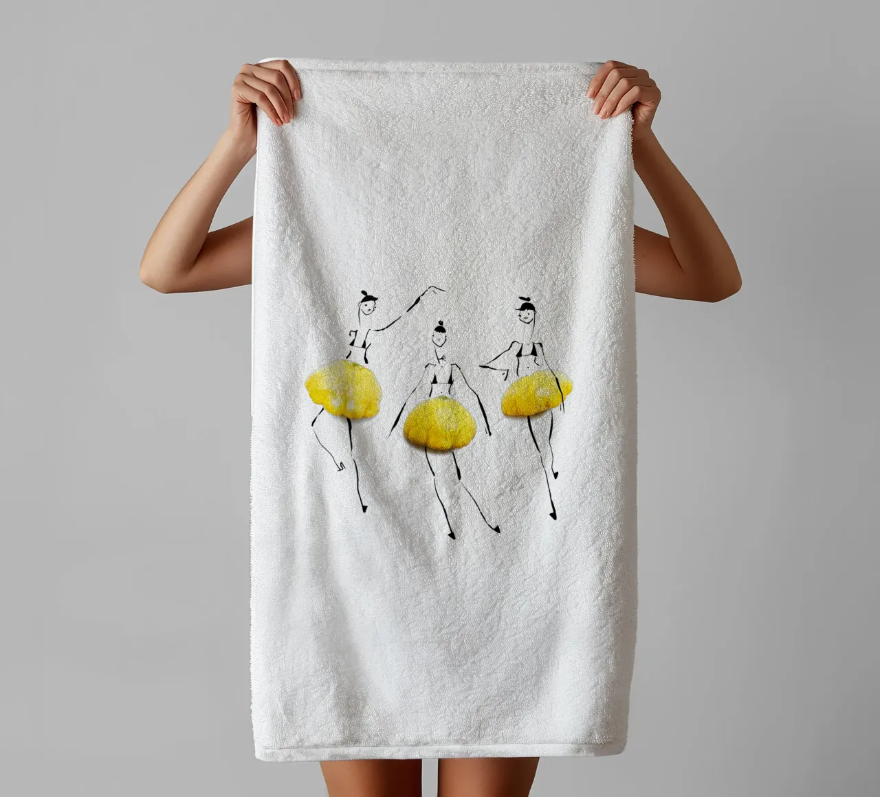 Squash Rockets asciugamano da bagno da Gretchen Roehrs