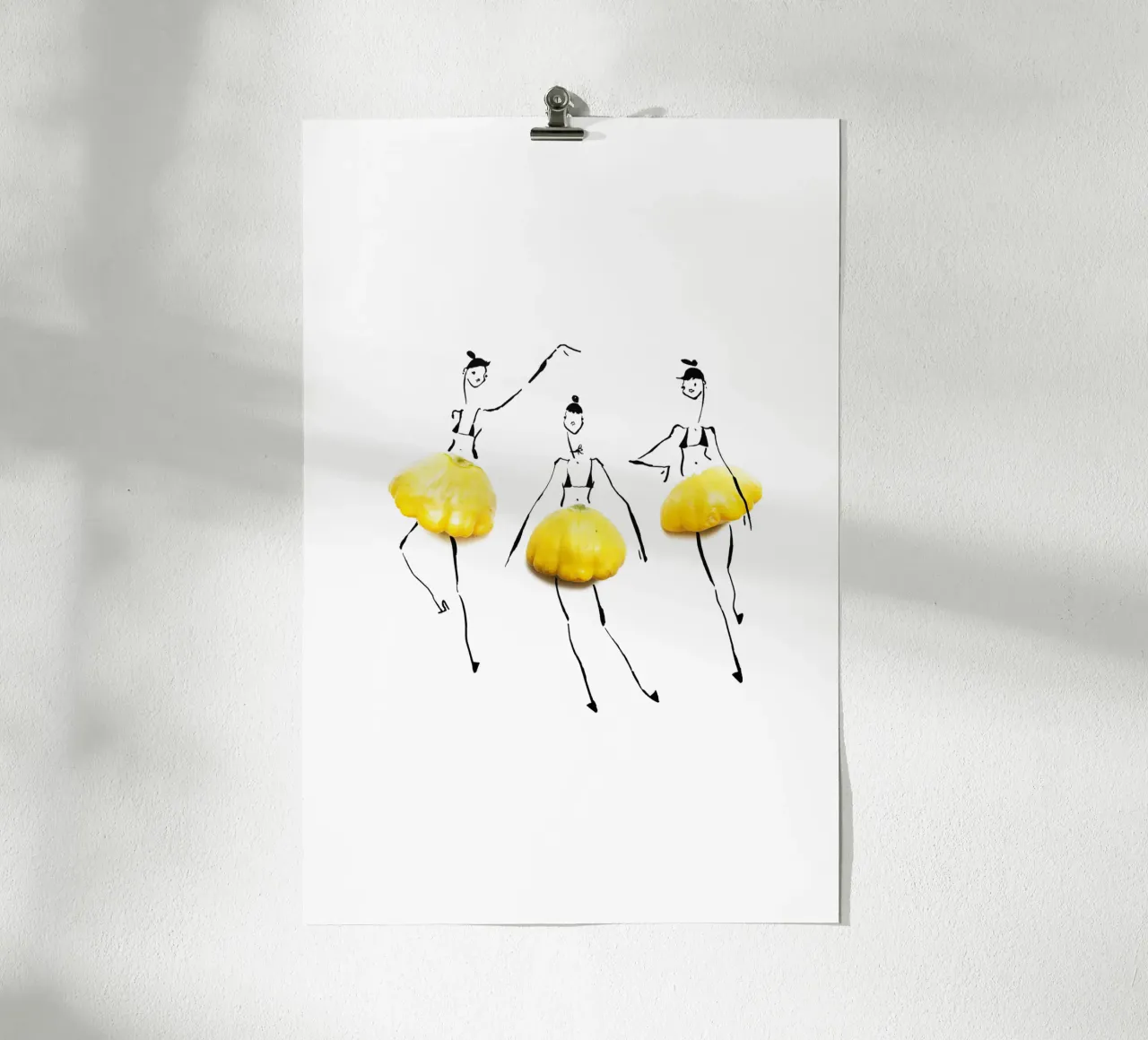 Squash Rockets poster da Gretchen Roehrs