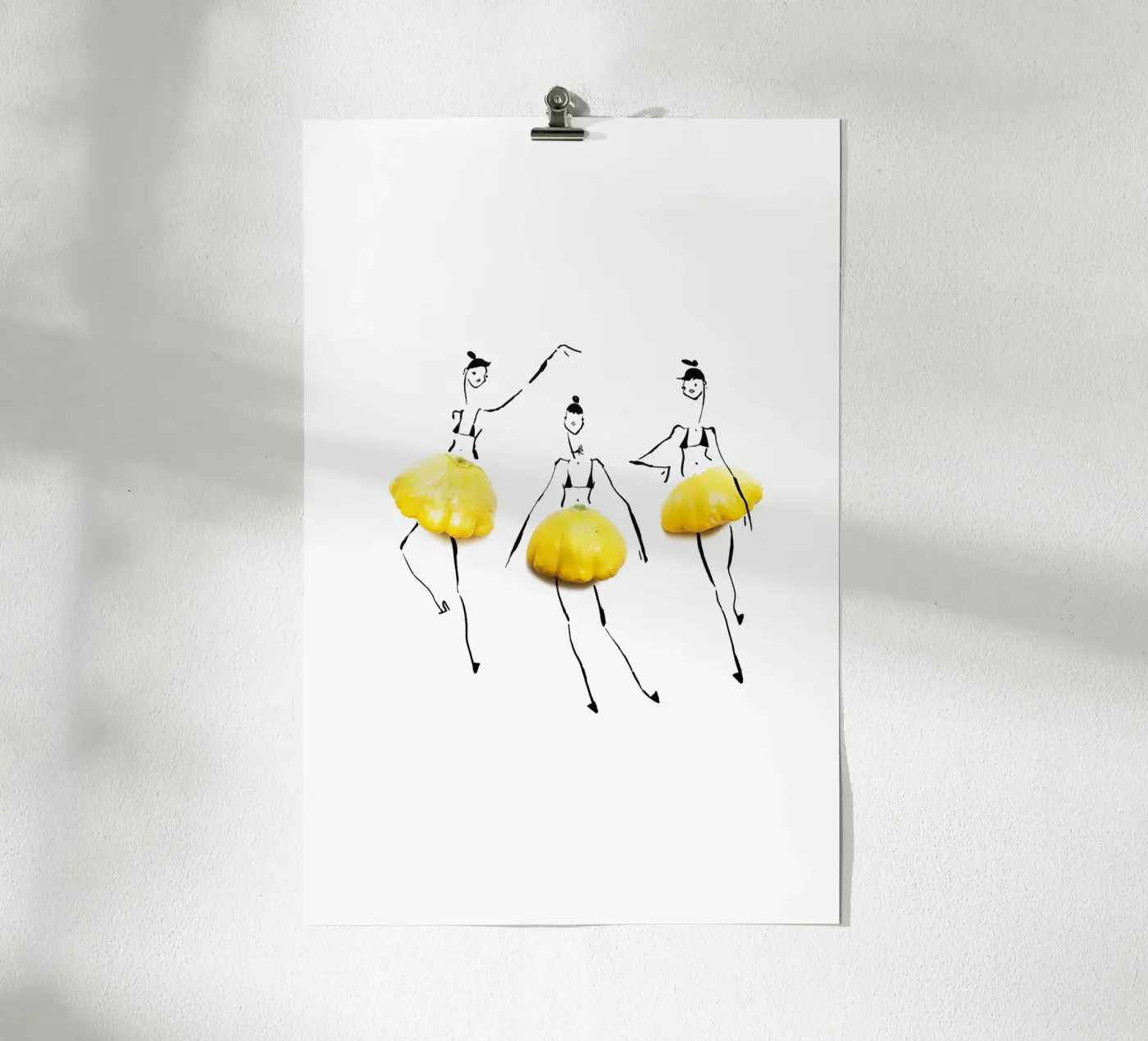 Squash Rockets poster by Gretchen Roehrs