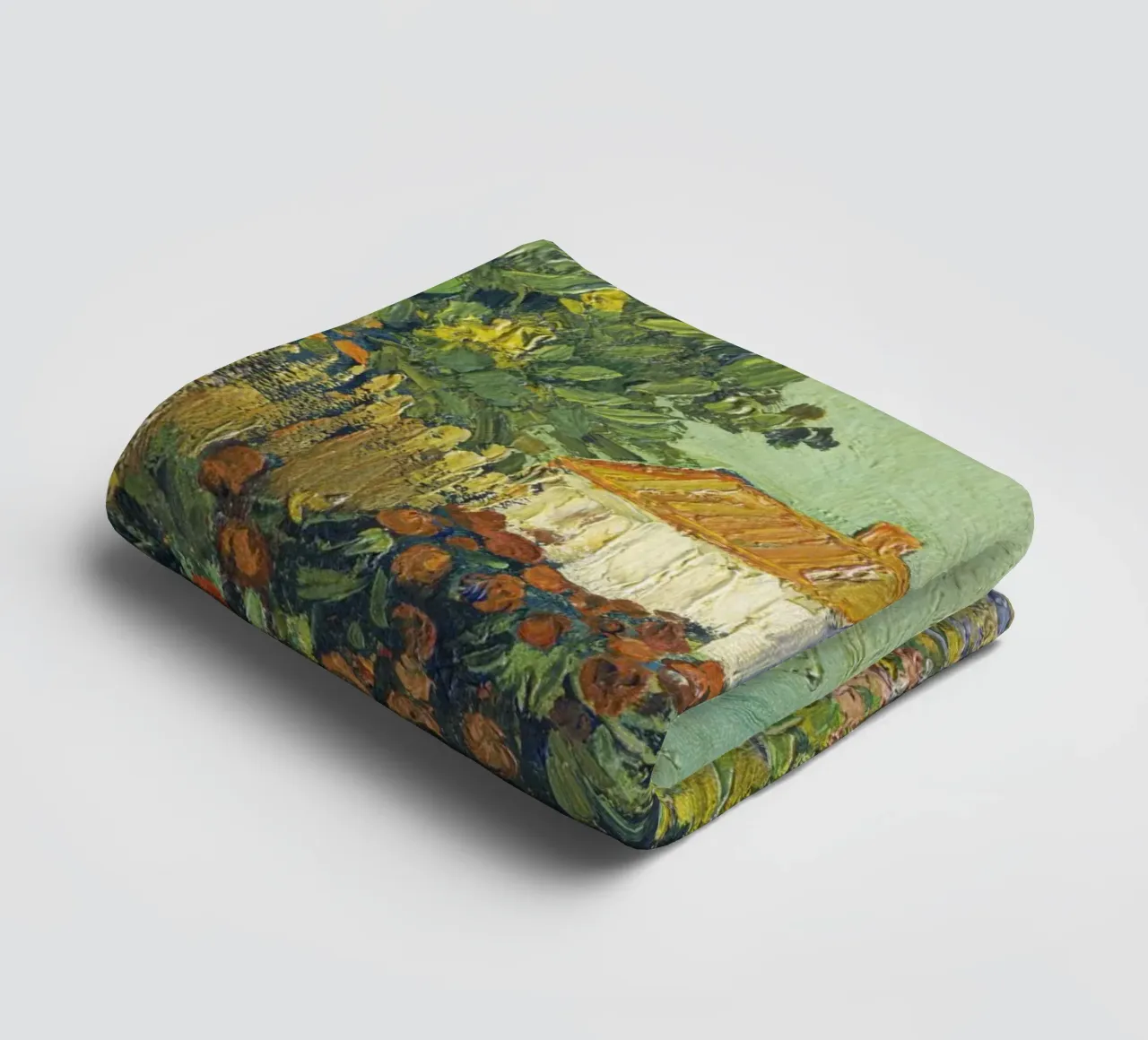 Imitador de Vincent van Gogh, Paisaje toalla de baño de Timeless Artworks