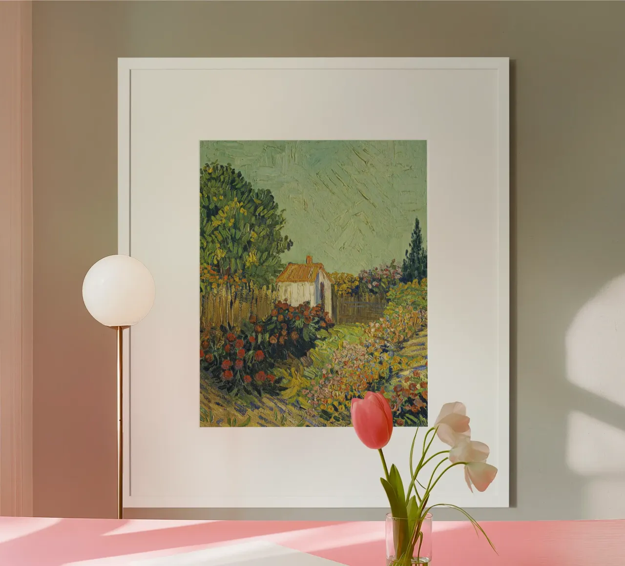 Imitator of Vincent van Gogh, Landscape hahnemühle by Timeless Artworks