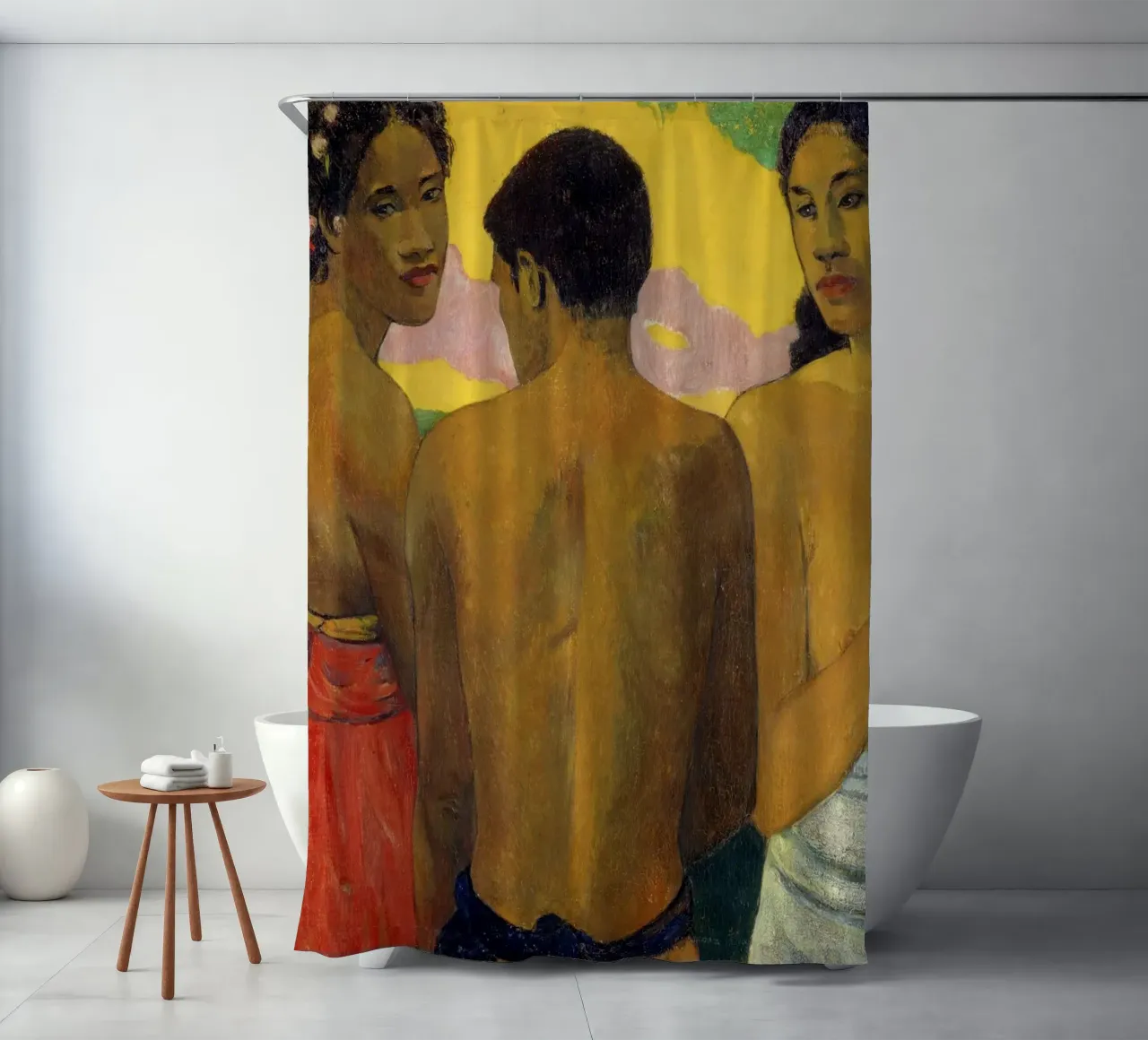 Paul Gauguin - Tre tahitiani tenda da doccia da Timeless Artworks