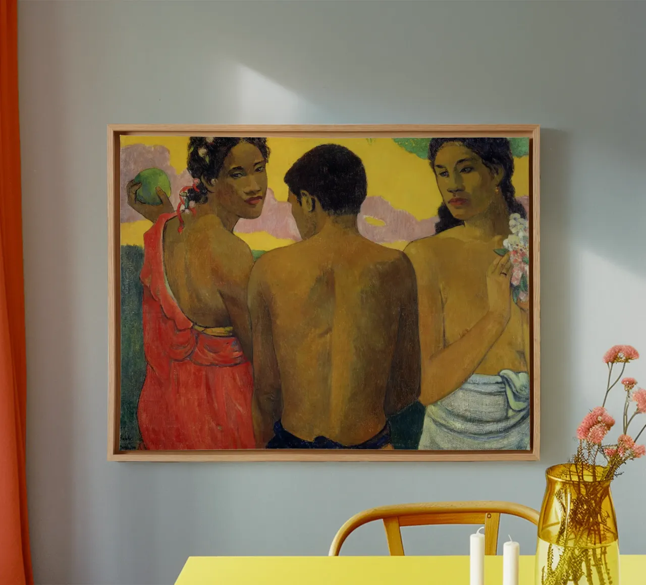 Paul Gauguin - Three Tahitians canvas by Timeless Artworks