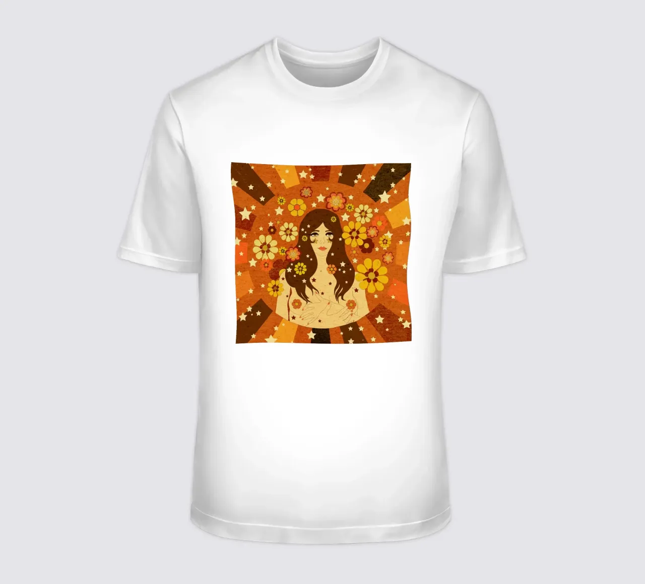 Flower Power t-shirt da Kris Tate