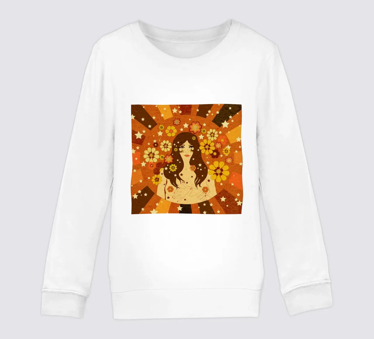 Flower Power felpa bambino da Kris Tate