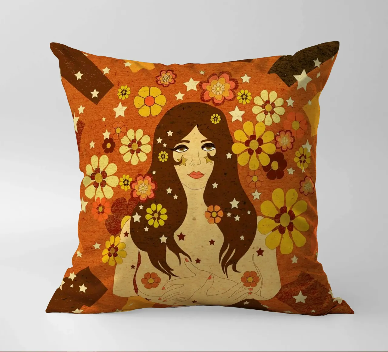 Flower Power cuscino da Kris Tate