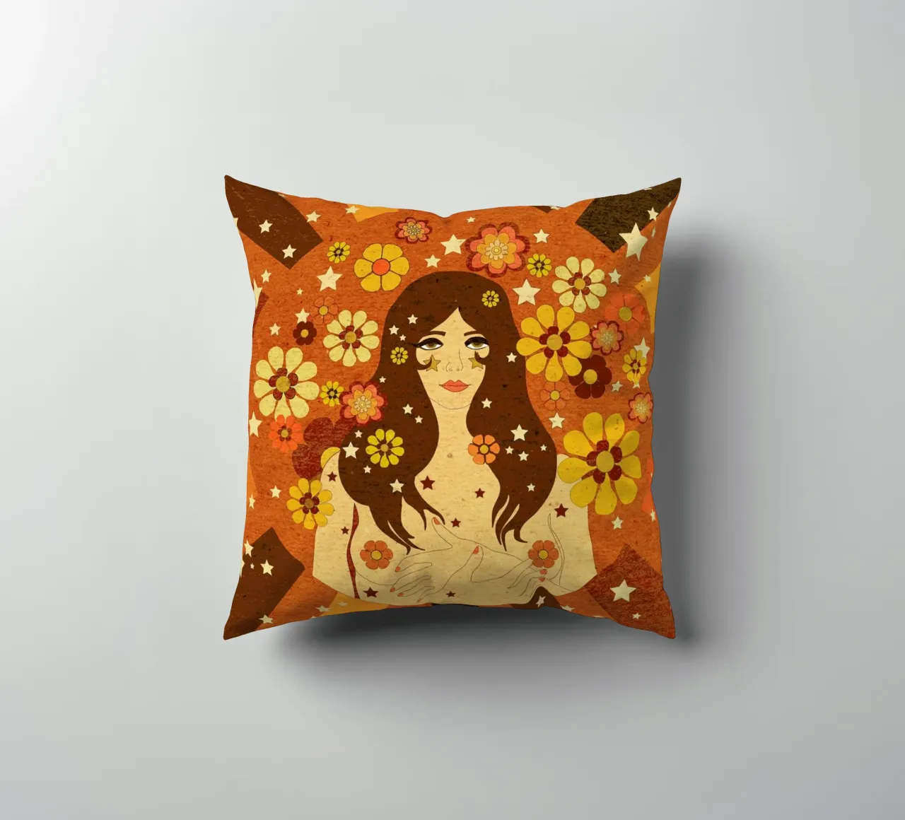 Flower Power cuscino da Kris Tate