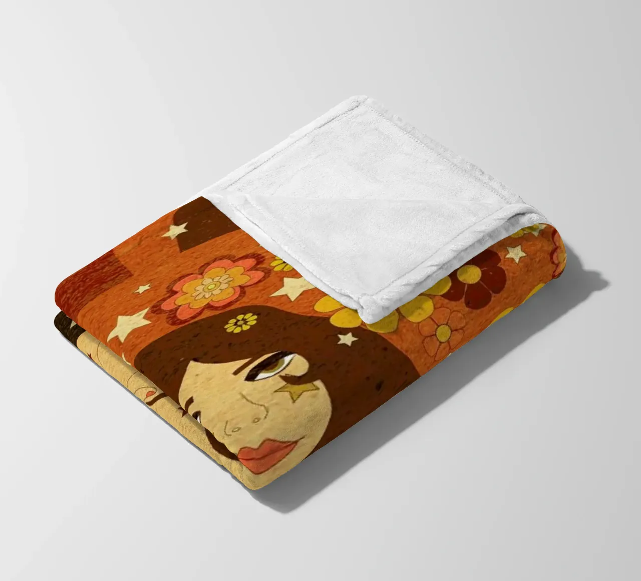 Flower Power coperta in pile da Kris Tate