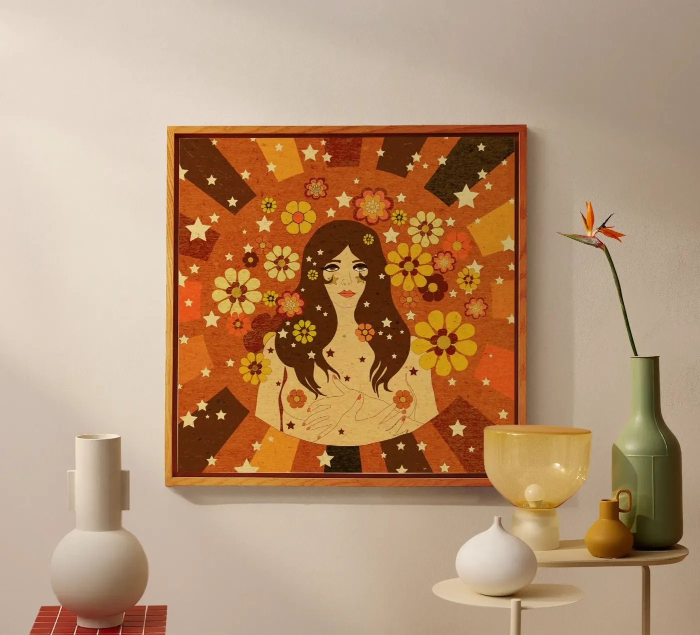 Flower Power plexiglass da Kris Tate