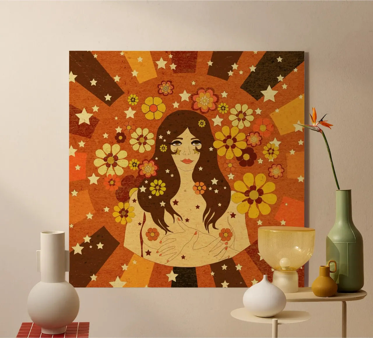 Flower Power plexiglass da Kris Tate