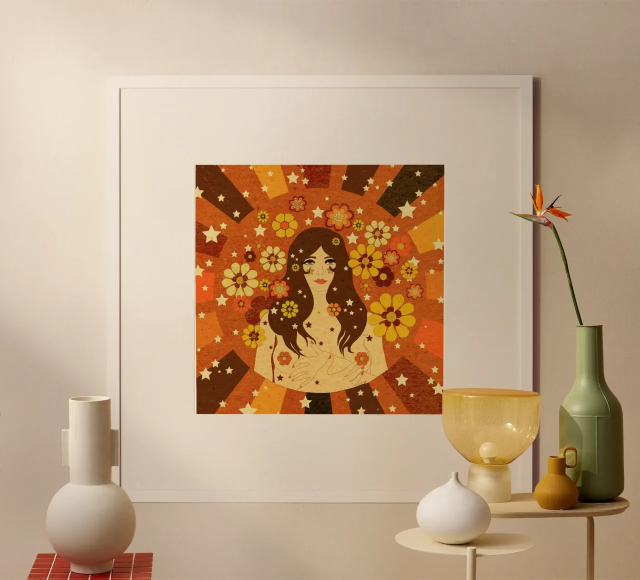 Flower Power poster da Kris Tate